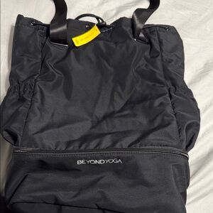 Beyond Yoga Sleek Black Tote